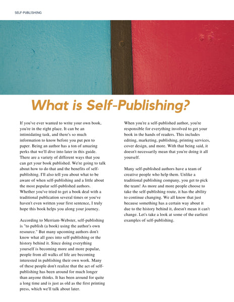 Self-Publishing Guide